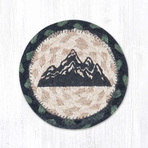 5" Mountain Silhouette Coaster IC-116