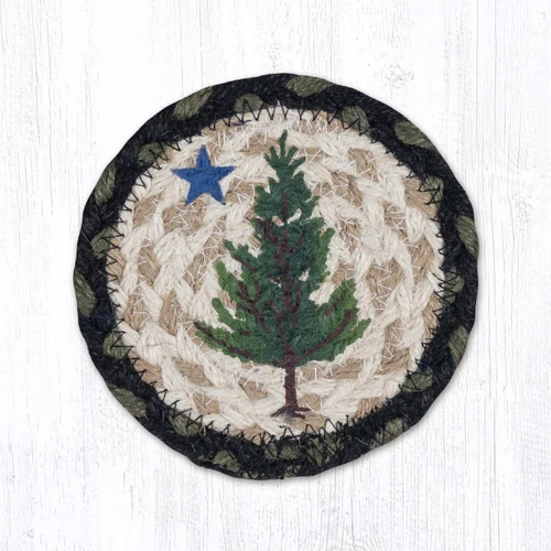 5" Old Maine Flag Coaster IC-116
