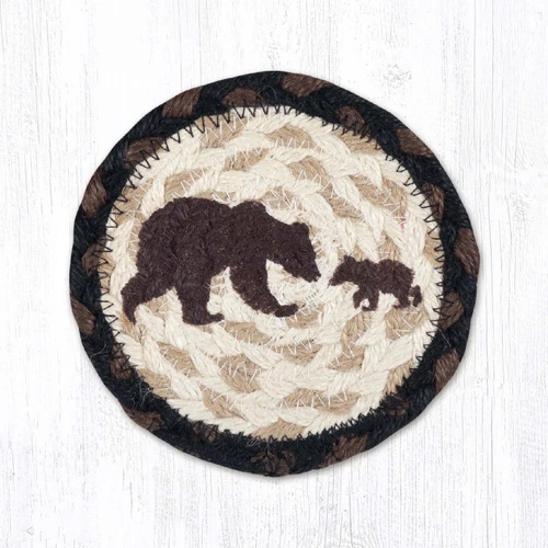 5" Happy Bear Cub Coaster IC-313
