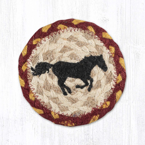 5" Running Horse Coaster IC-357
