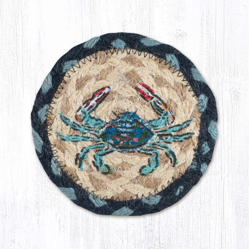 5" Blue Crab Coaster IC-359