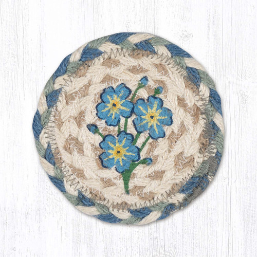 5" Forget Me Not Coaster IC-362