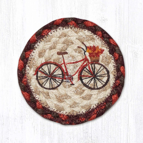 5" Red Bicycle Coaster IC-417