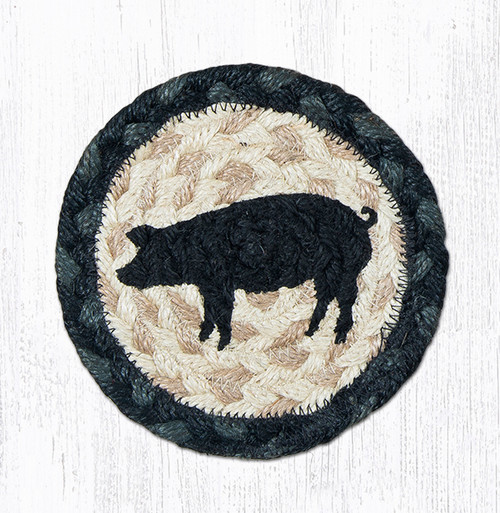 5" Pig Silhouette Coaster IC-459