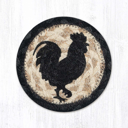 5" Rooster Silhouette Coaster IC-459