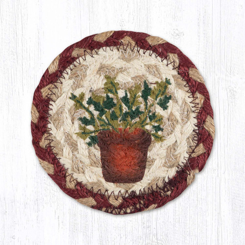 5" Parsley Coaster IC-524