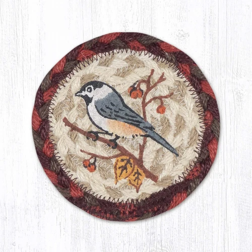 5" Wildlife Chickadee Coaster IC-717