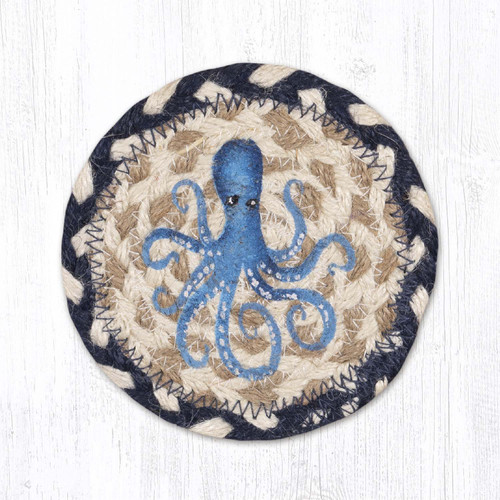 5" Blue Octopus Coaster IC-830