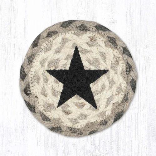5" Black Star Coaster IC-890