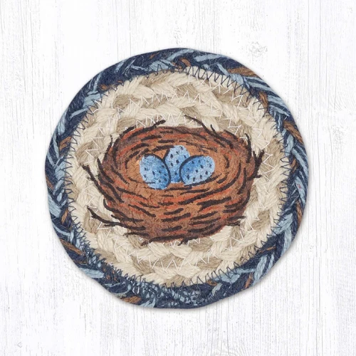 5" Bird Nest Coaster IC-9-119