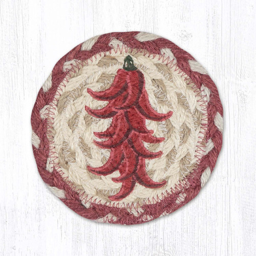 5" Chili Pepper Ristra Coaster IC-916