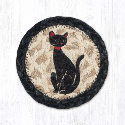 5" Crazy Cat Coaster IC-9-238