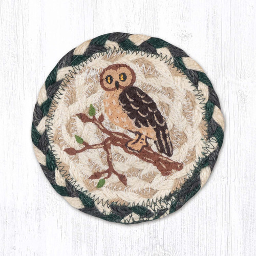5" Barn Owl Coaster IC-934