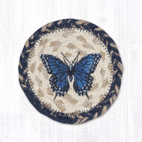 5" Blue Swallowtail Coaster IC-9-921