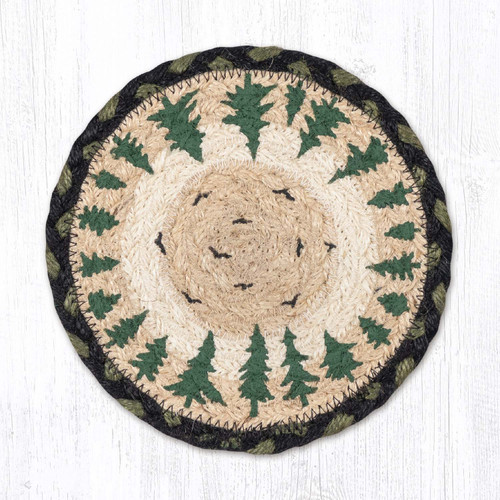 7" Tree Scene Coaster LC-116