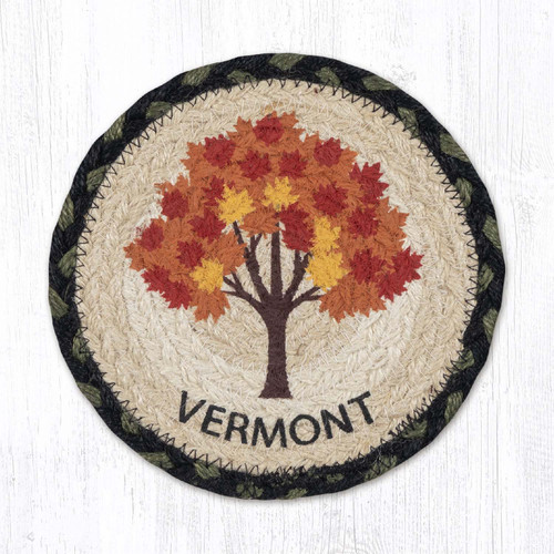 7" Vermont Maple Tree Coaster LC-116