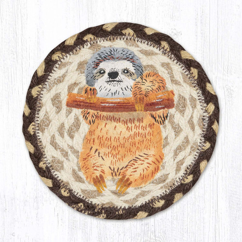 7" Sloth Coaster LC-129