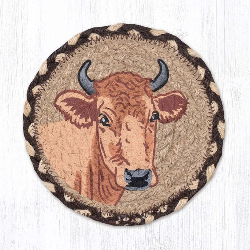 7" Dairy Cow Coaster LC-133