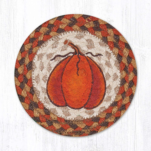 7" Harvest Pumpkin Coaster LC-222