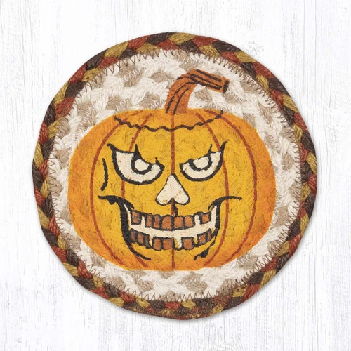 7" Jack O Lantern Coaster LC-222