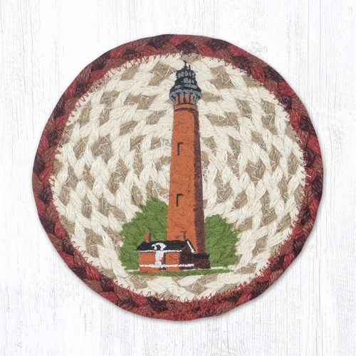 7" Currituck Lighthouse Coaster LC-390