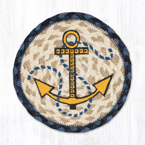 7" Nautical Anchor Coaster LC-443