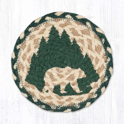7" Tree Line Grizzly Coaster LC-505