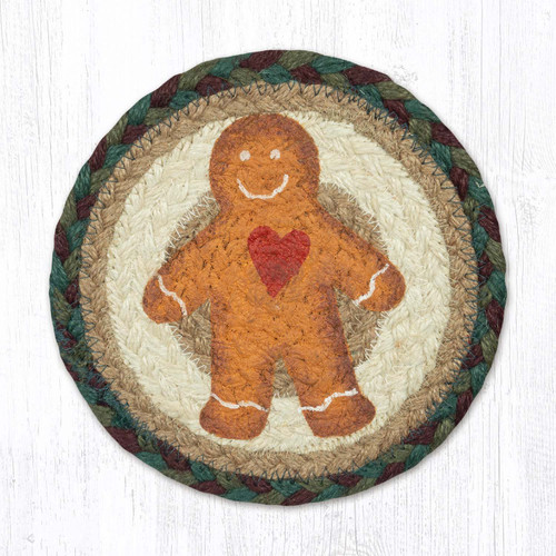 7" Gingerbread Man Coaster LC-508