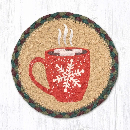 7" Hot Cocoa Mug Coaster LC-508