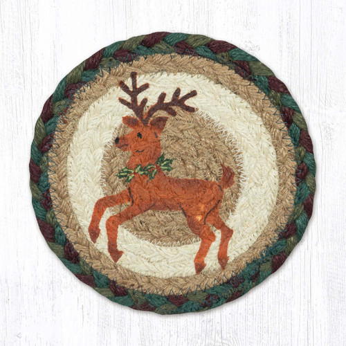 7" Reindeer Coaster LC-508