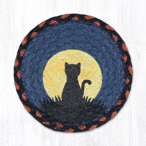 7" Cat and Moon Coaster LC-590