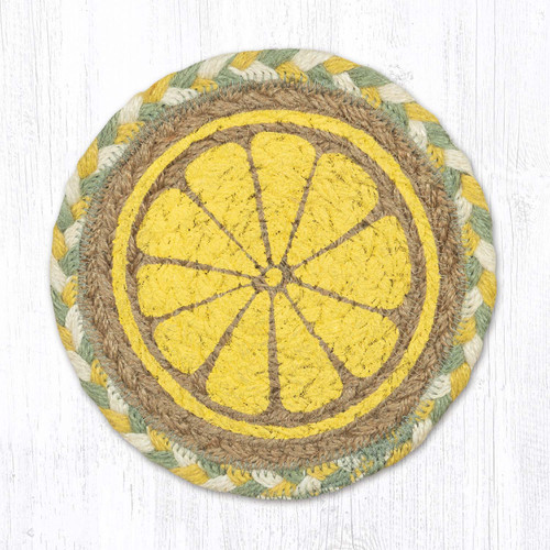 7" Lemon Slice Coaster LC-654