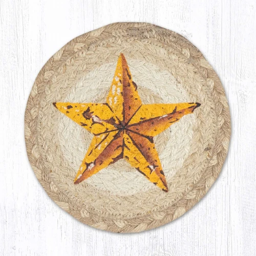 7" Yellow Star Coaster LC-776