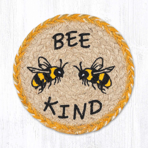 7" Bee Kind Coaster LC-9-101