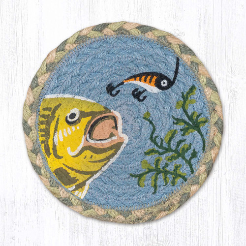 7" Fish with Lure 1 Coaster LC-933