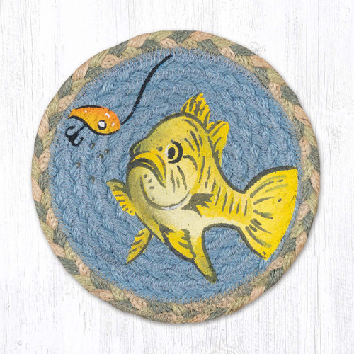 7" Fish with Lure 3 Coaster LC-933