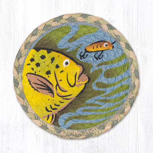 7" Fish with Lure 5 Coaster LC-933