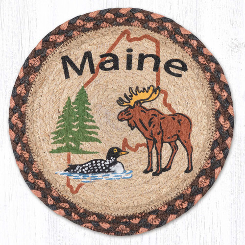 10" Maine State Moose Trivet MSPR-012