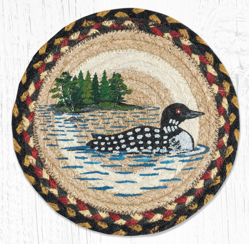 10" Loon Patch Trivet MSPR-043