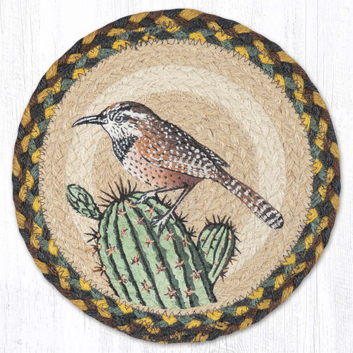 10" Cactus Wren Bird Trivet MSPR-051