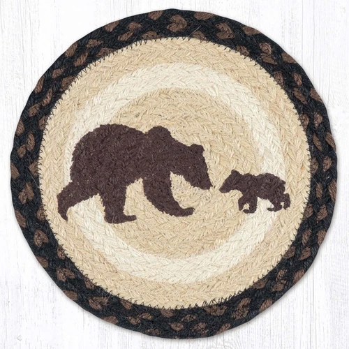 10" Happy Bear Cub Trivet MSPR-313