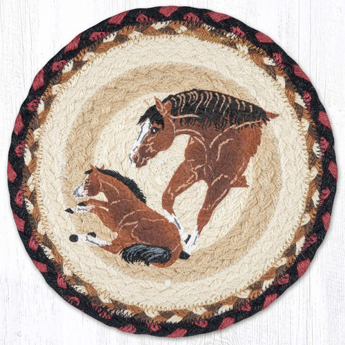 10" Mom and Pony Trivet MSPR-319