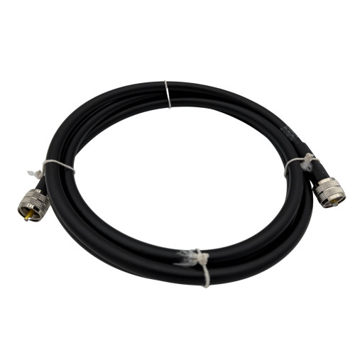PL-259 to PL-259, UHF Male, 20 foot, patch cable, LMR-400, 400-series