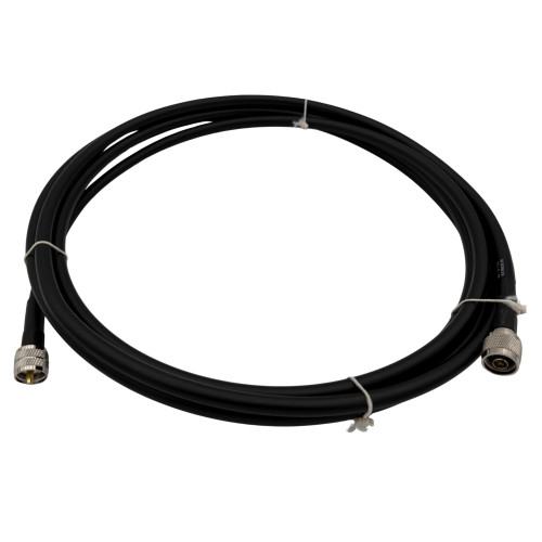 PL-259 (UHF Male) to N-Male, 15 foot, patch cable, LMR-400, 400-series