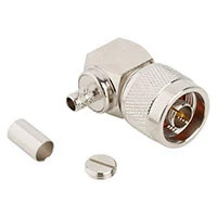 Amphenol Right Angle N Male Connector (826-157) for LMR-240, RG-8X, Belden 7808A, and CNT-240