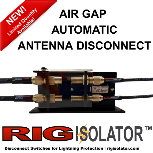 Rig Cables® Rig Isolator™ Automatic Air Gap Antenna Switch
