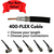 Flexible 400-series Coax Assemblies - Pick your Connectors (Priced by length)