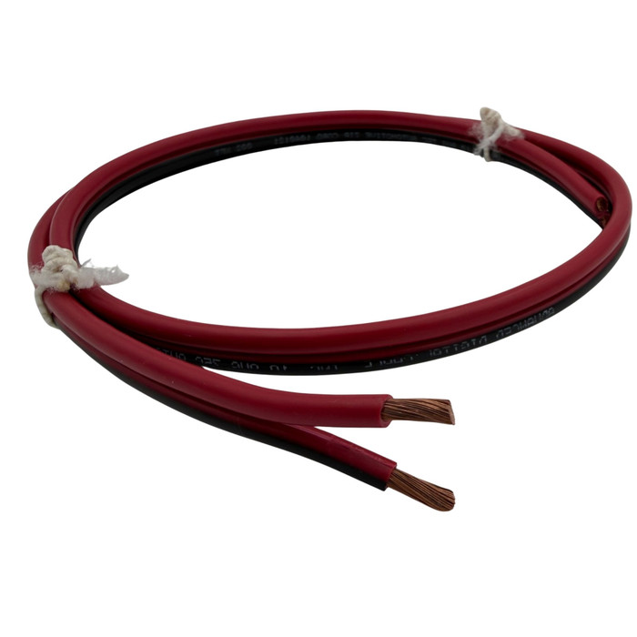 10 AWG Red / Black DC Power Cable (by the foot)