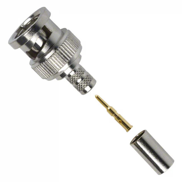 Amphenol BNC Male Connector (112533) for LMR-240, RG-8X, Belden 7808A, and CNT-240