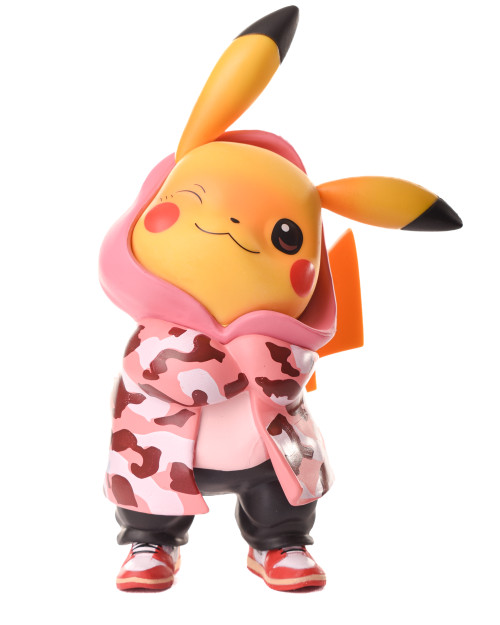 Figurine Pokémon Pikachu Hoodie Camo Rose